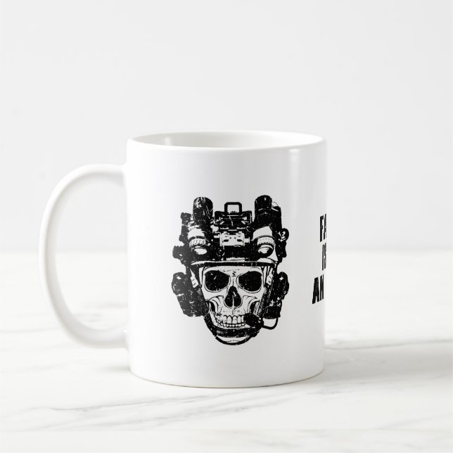 Silent Shadows: NVG Operator Power Kaffemugg (Vänster)