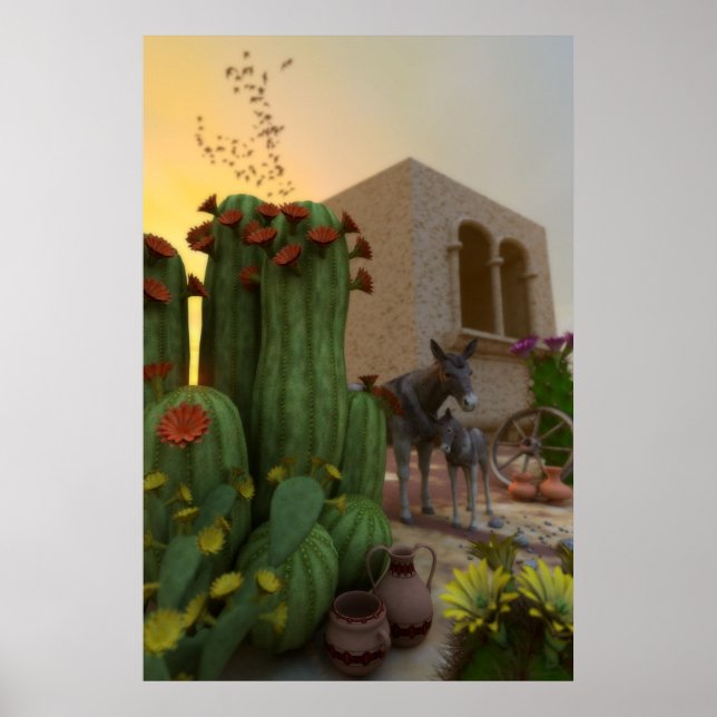 Silent Siesta Poster (Framsidan)