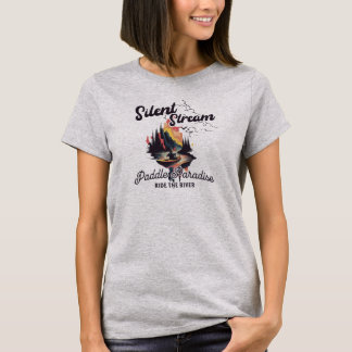 Silent Stream, Kayaking Enthusiast Tee