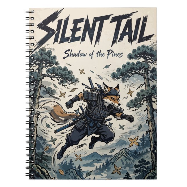 Silent Tail Anteckningsbok (Framsidan)