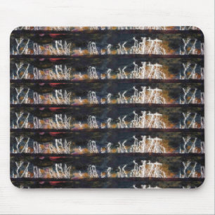 "Silent Thunder #2" Tilt Abstract Design Mousepad Musmatta
