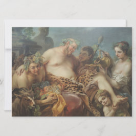Silenus drakhet (av Carle van Loo) Kort