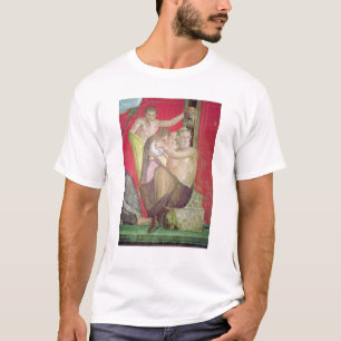 Silenus och den unga satyren, östlig vägg tee