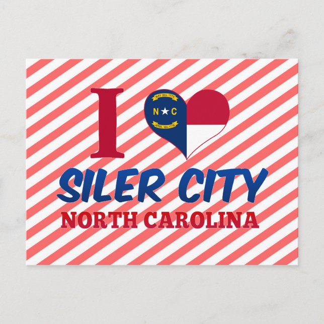Siler City, North Carolina Vykort (Framsida)