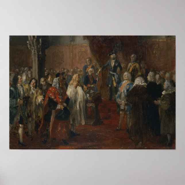 Silesian homage scen, 1855 poster (Framsidan)
