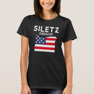 Siletz Oregon Förenta staterna Staterna Amerika Tr T Shirt