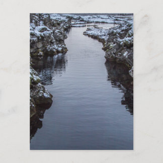 Silfra i Island Vykort