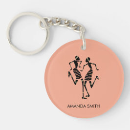 Silhouette African Art, Fantastisk Carnival Dance