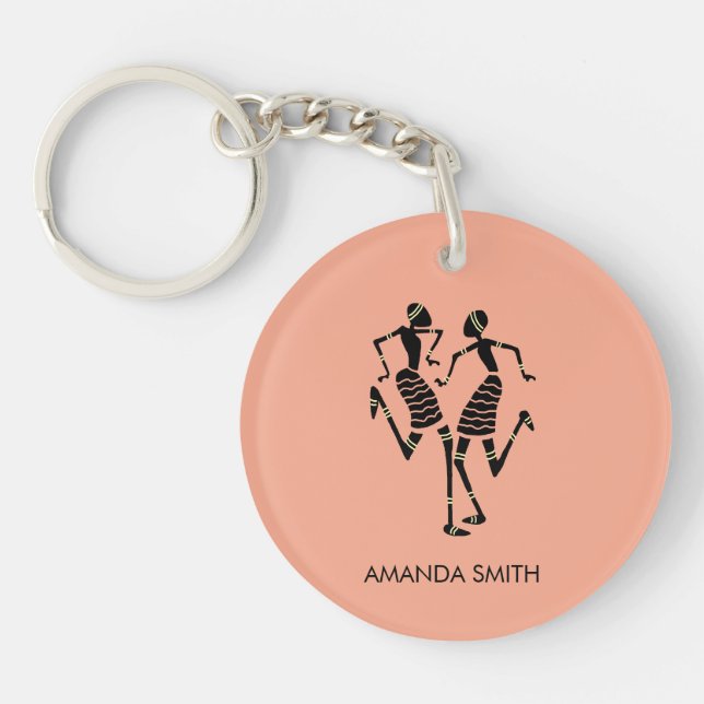 Silhouette African Art, Fantastisk Carnival Dance (Framsidan)