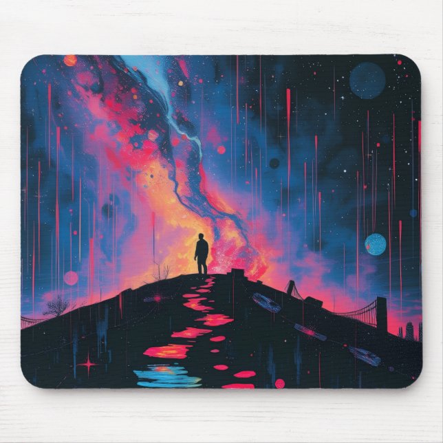Silhouette art mouse pad  musmatta (Framsidan)