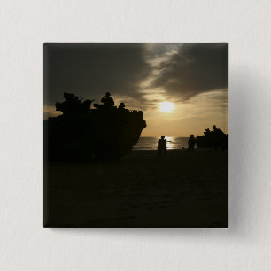 Silhouette av flottor knapp