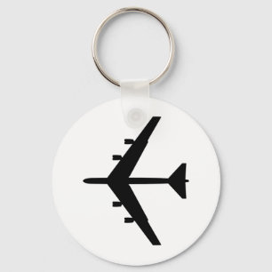 Silhouette B-52 Nyckelring