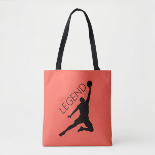 Silhouette Basketball Player Tygkasse
