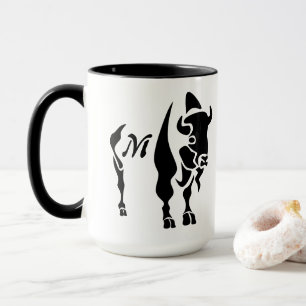 Silhouette Black Buffalo Mugg