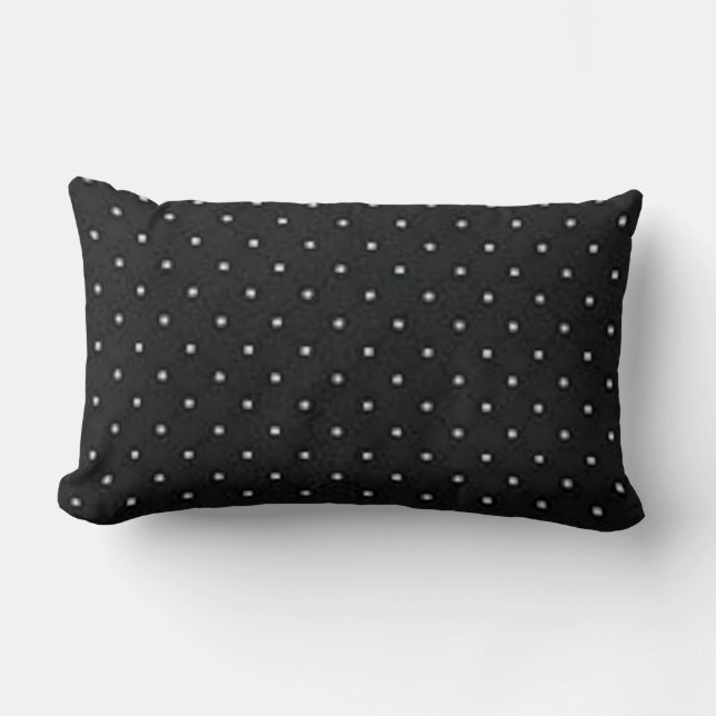 Silhouette Black Coordinating Fabric Lumbarkudde (Framsida)