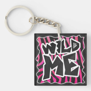 Silhouette Black och Shock rosa Zebra