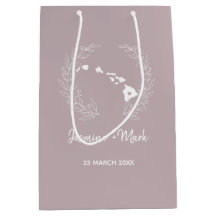 Silhouette Bröllop-årsdagen i delstaten Hawaii