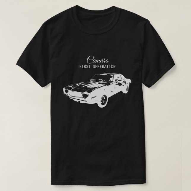 Silhouette Camaro Generation T Shirt (Design framsida)