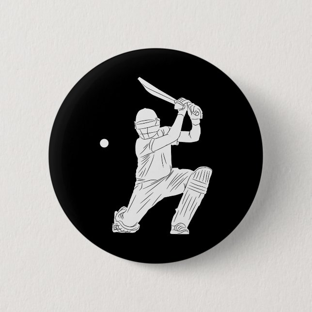 Silhouette Cricket Player Tsman Cricketeers Tter H Knapp (Framsida)