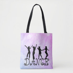 Silhouette Dancers Bokeh Dance Tygkasse