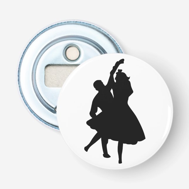 SILHOUETTE DANCERS FLASKÖPPNARE (Framsidan)