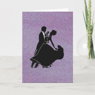 Silhouette Dancers Kort