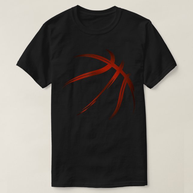 Silhouette-designkläder för basketspelare t shirt (Design framsida)