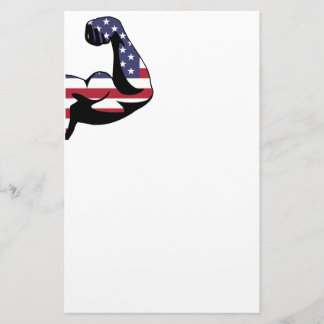 Silhouette för amerikanmuskelBiceps Brevpapper