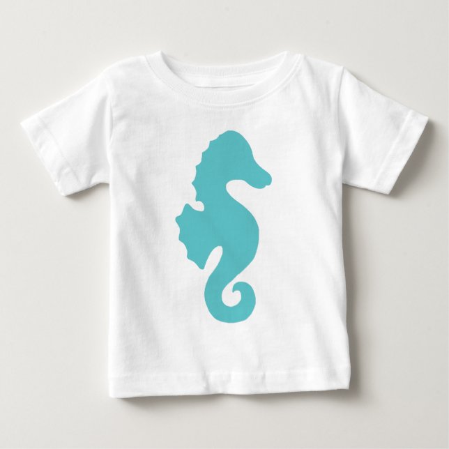 Silhouette för krickahavshäst tee (Framsida)