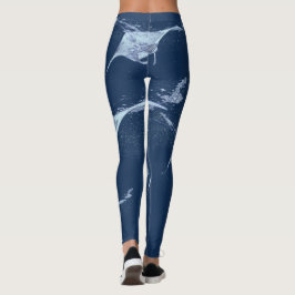 Silhouette för Mantastråle Leggings