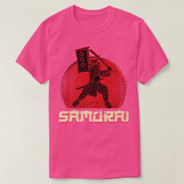 Silhouette Graphic samurai Samurai  T Shirt (Design framsida)