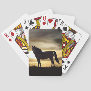 Silhouette Horse Uppläggningskort Casinokort
