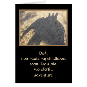 SILHOUETTE HOS TRE PERSONER SOM RIDER EN ELEFANT HÄLSNINGSKORT