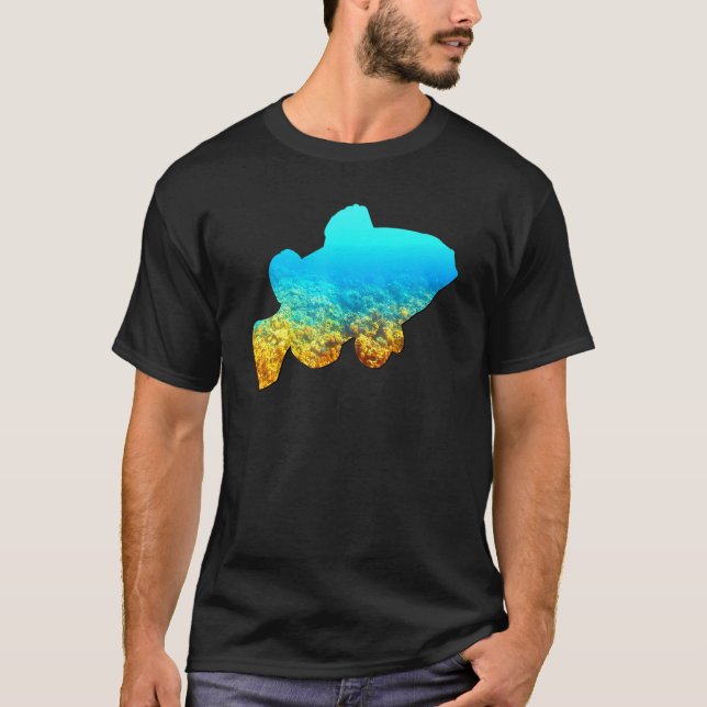 Silhouette-jorddagen och Oceanen-veckan T Shirt (Framsida)