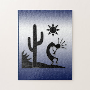 Silhouette Kokopelli Pussel