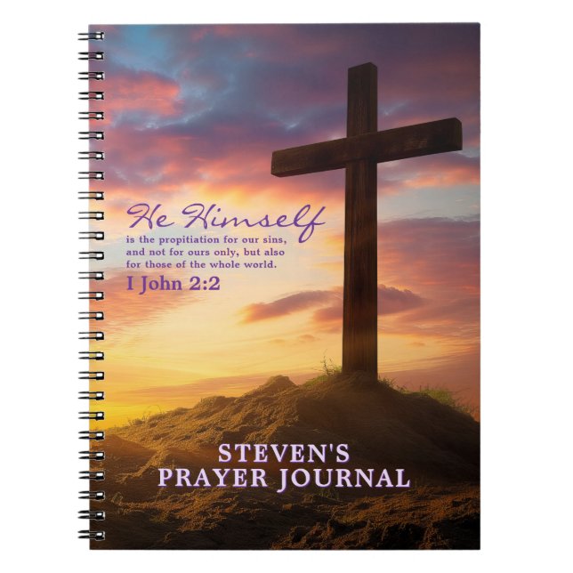 Silhouette Kor Bible Verse Personlig Anteckningsbok (Framsidan)