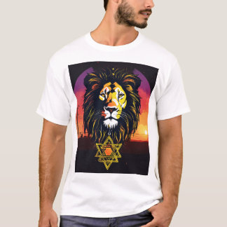 "Silhouette Lejon Head T-Shirt - Bold & Powerful "