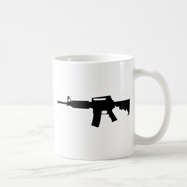 Silhouette M4 Kaffemugg (Höger)