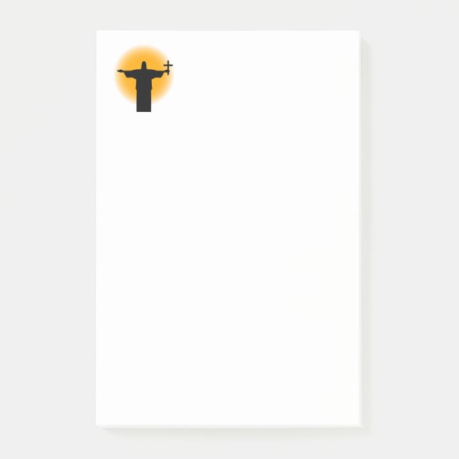 Silhouette med kor post-it block (Framsida)