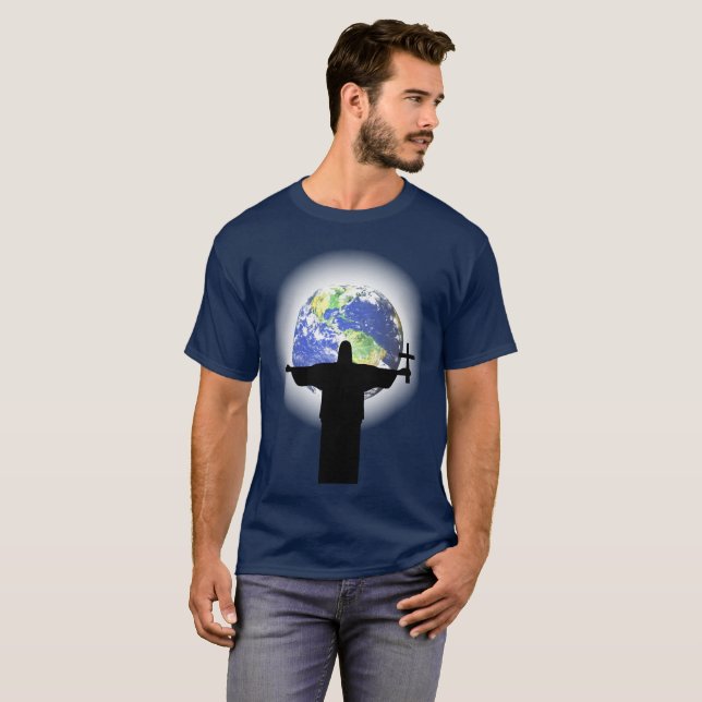 Silhouette med kor tee (Hel framsida)
