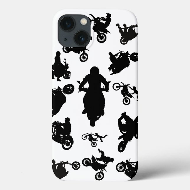 Silhouette-motorcyklar (Baksida)