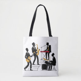 Silhouette Music Band Tygkasse