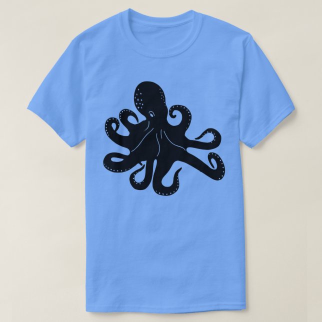 Silhouette Octopus - Octopus T Shirt (Design framsida)