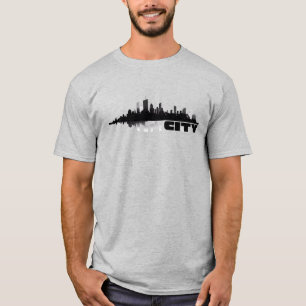 Silhouette of City T Shirt