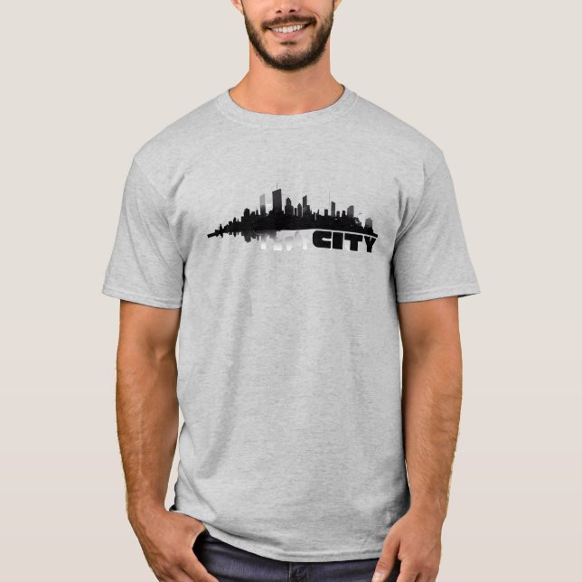 Silhouette of City T Shirt (Framsida)