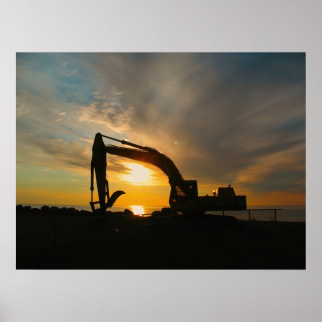 Silhouette on the Breakers Poster (Framsidan)