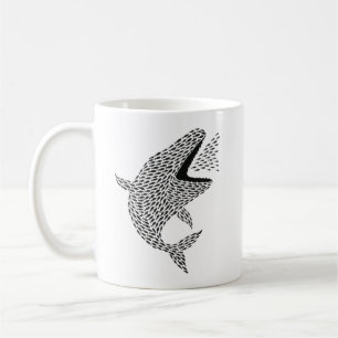 Silhouette Orca Kaffemugg