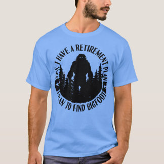 Silhouette Pension plan Sasquatch T Shirt