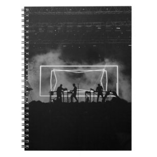 SILHOUETTE PHOTO OF STEN BAND ON STAGE PERFORMING ANTECKNINGSBOK