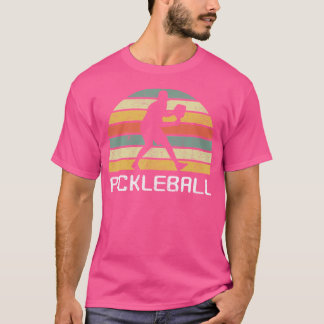 Silhouette Pickleball Sports T Shirt